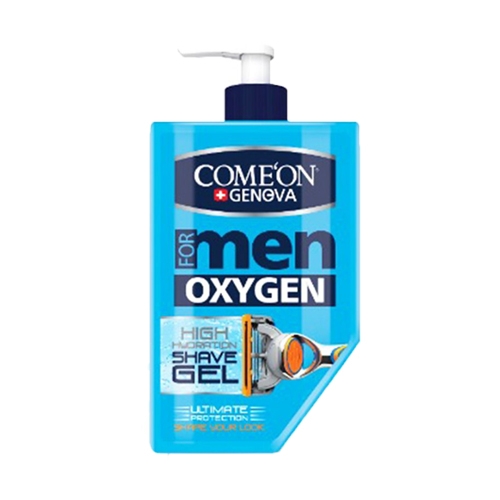 ژل اصلاح مردانه اکسیژن کامان مخصوص انواع پوست